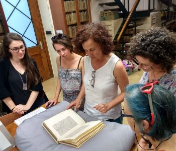 Visita tècnica a la Biblioteca de Fons Antic (CRAI UB) (2018)