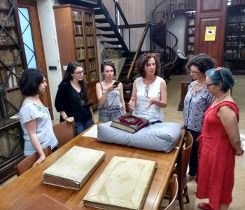 Visita tècnica a la Biblioteca de Fons Antic (CRAI UB) (2018)