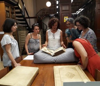 Visita tècnica a la Biblioteca de Fons Antic (CRAI UB) (2018)