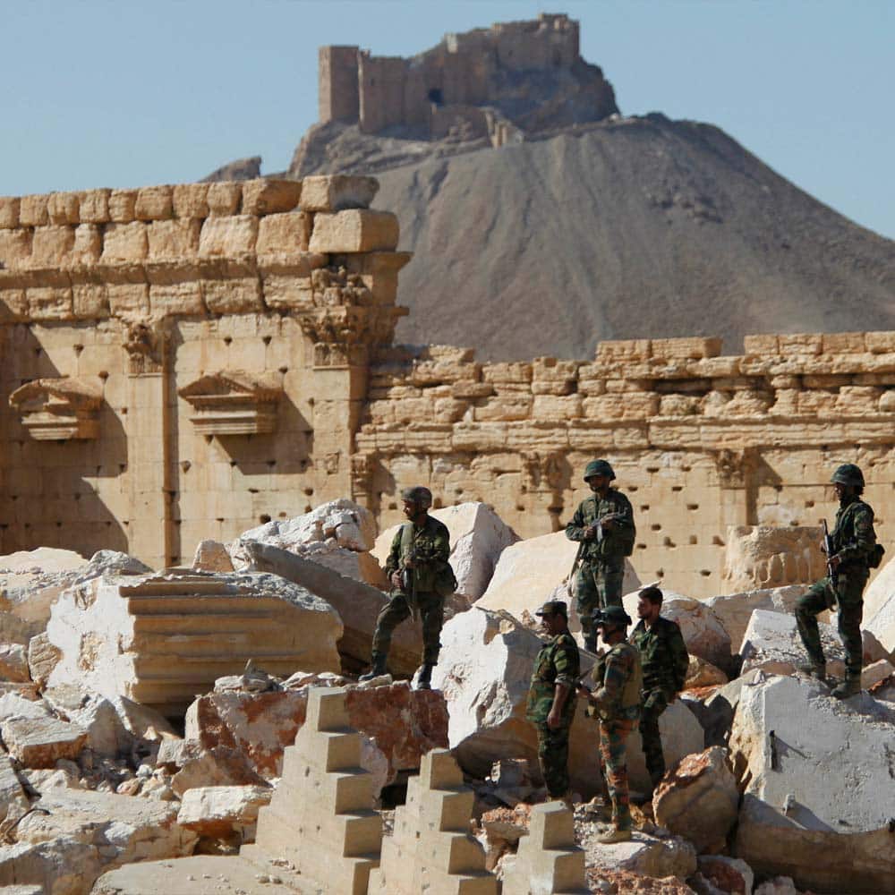 Desolació al món del patrimoni cultural per una nova destrucció intencionada de les ruïnes romanes de Palmira, a Síria