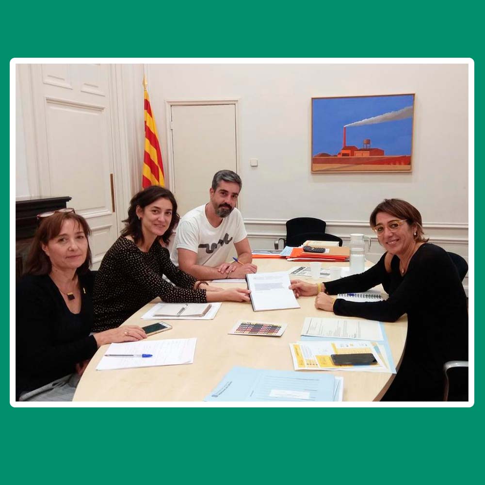 CRAC es reuneix amb el Departament de Cultura de la Generalitat de Catalunya