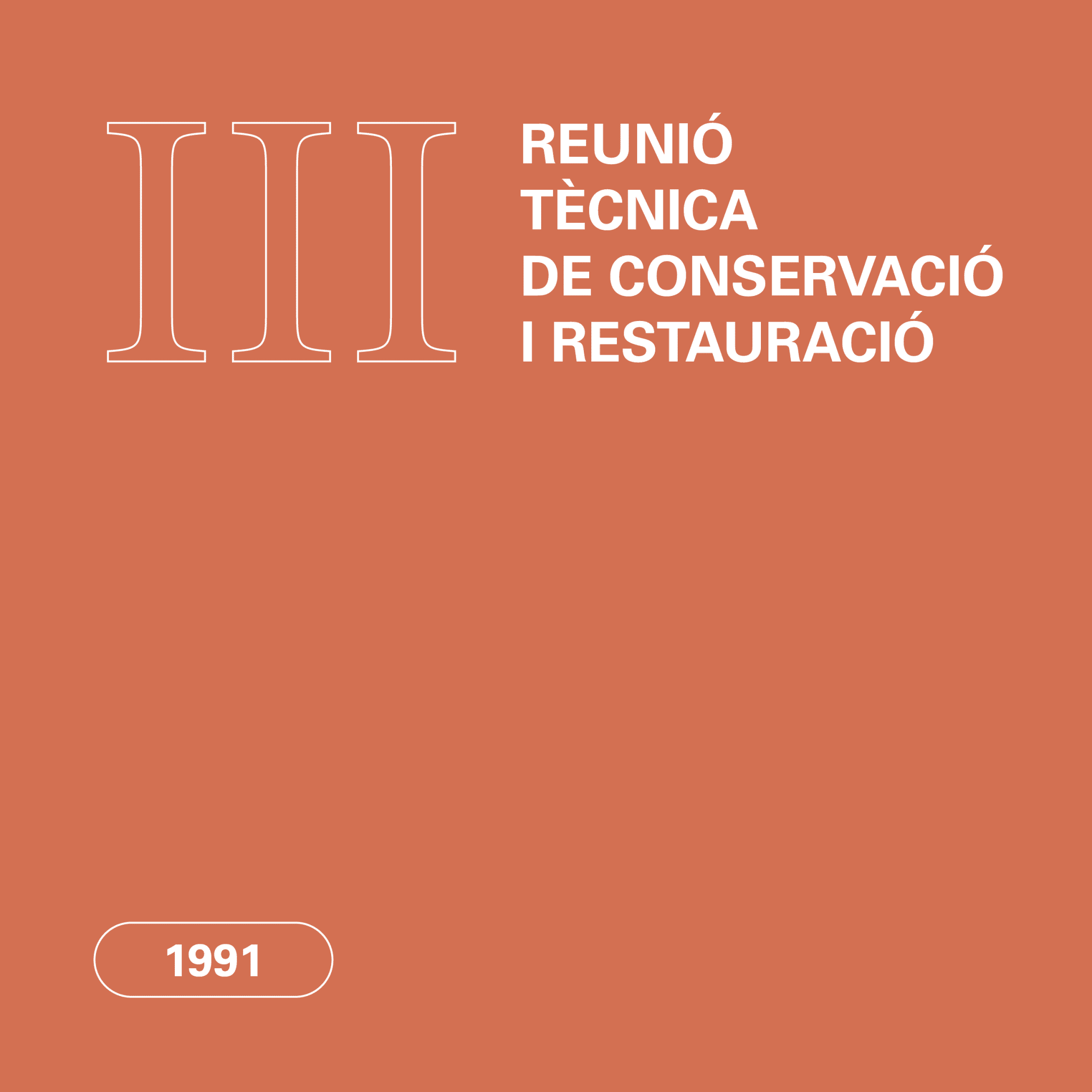 reunió tècnica 1991 conservació restauració CRAC
